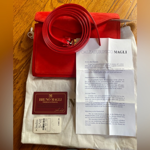 BRUNO MAGLI NWT purse. With dust bag and certificate of authenticity - Picture 3 of 13